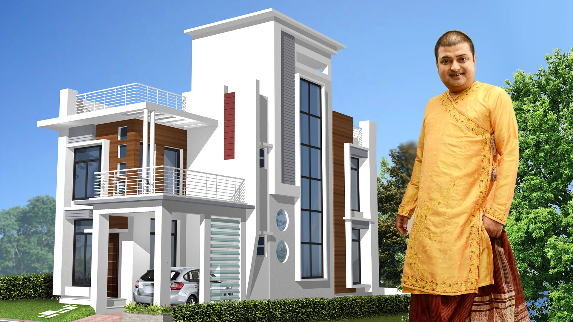 ARYAN TECHCITY -B TYPE 3 BHK BUNGALOW